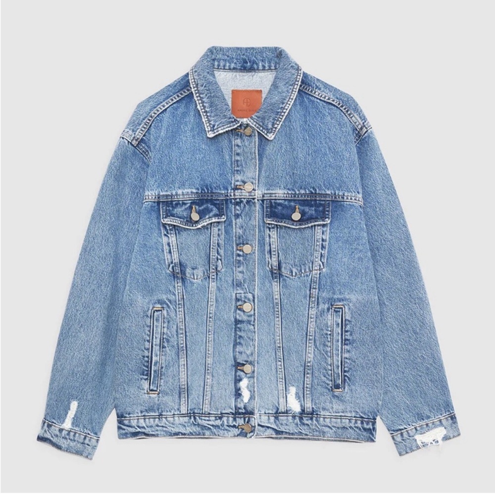 Anine Bing RORY JACKET - VINTAGE BLUE